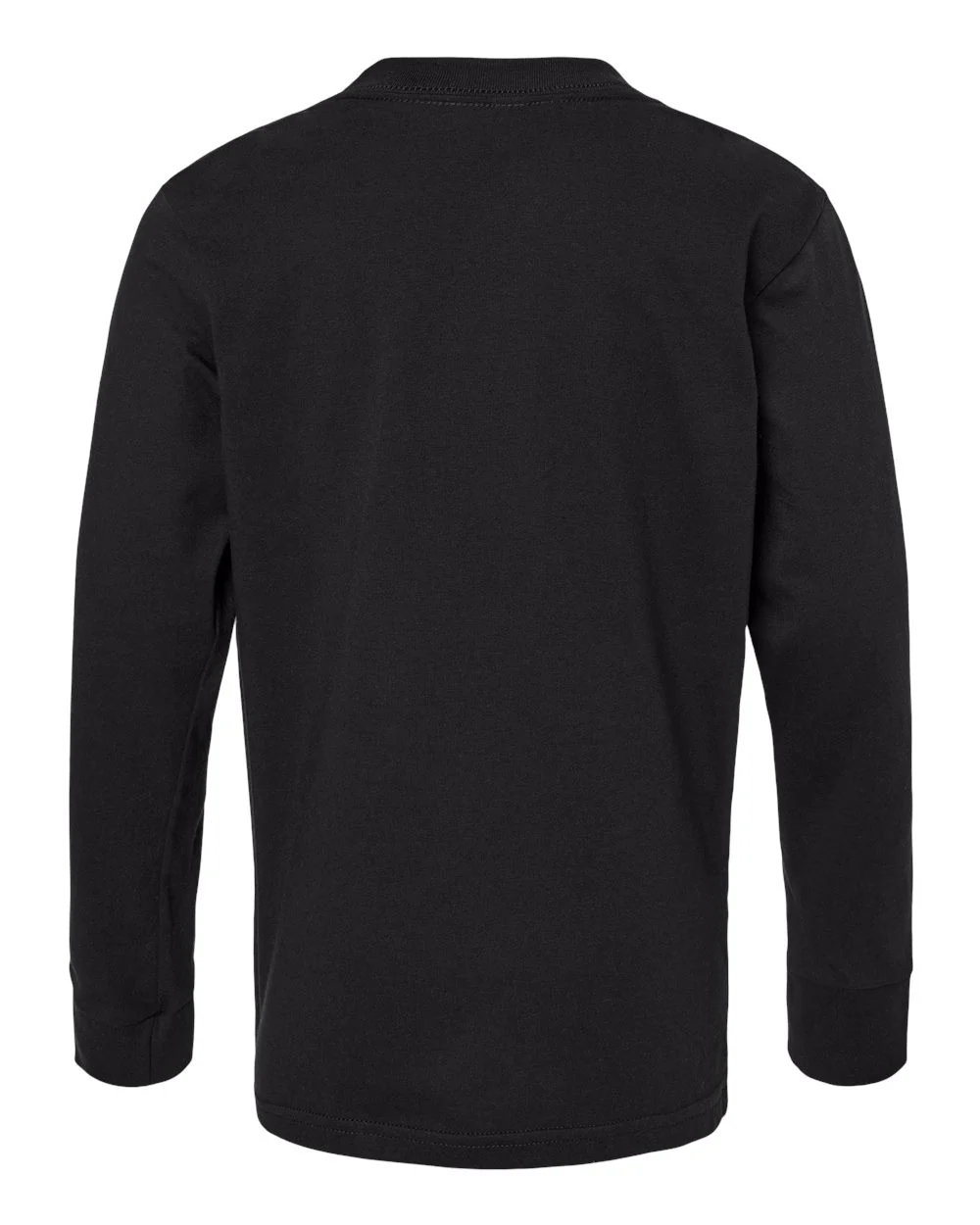 Next Level-3311-Youth Cotton Long Sleeve T-Shirt - Image 2