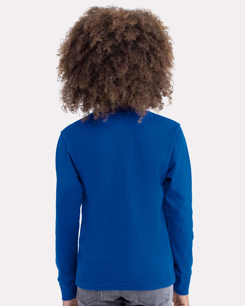 Next Level-3311-Youth Cotton Long Sleeve T-Shirt - Image 29