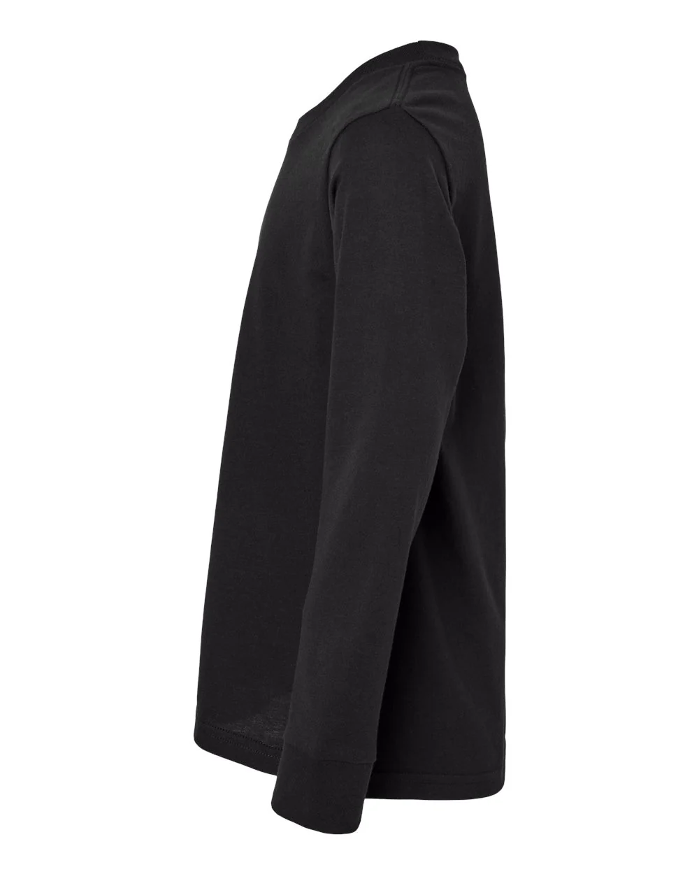 Next Level-3311-Youth Cotton Long Sleeve T-Shirt - Image 3