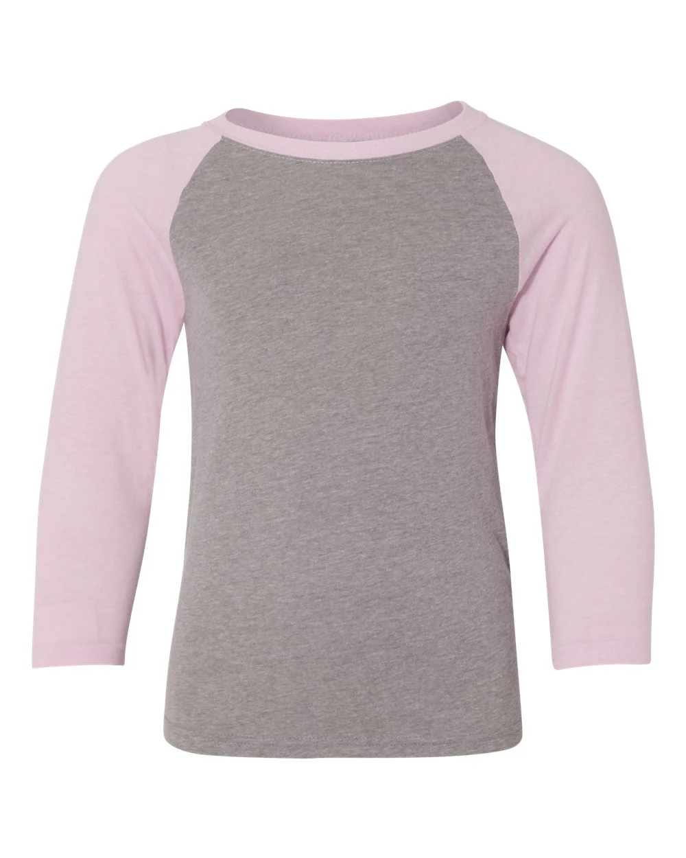Next Level-3352-Youth CVC Three-Quarter Sleeve Raglan T-Shirt - Image 11