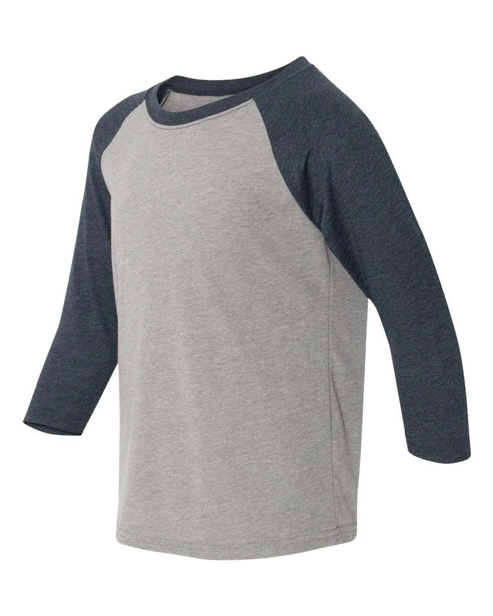 Next Level-3352-Youth CVC Three-Quarter Sleeve Raglan T-Shirt - Image 16