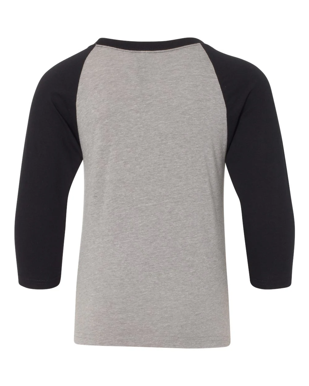 Next Level-3352-Youth CVC Three-Quarter Sleeve Raglan T-Shirt - Image 2