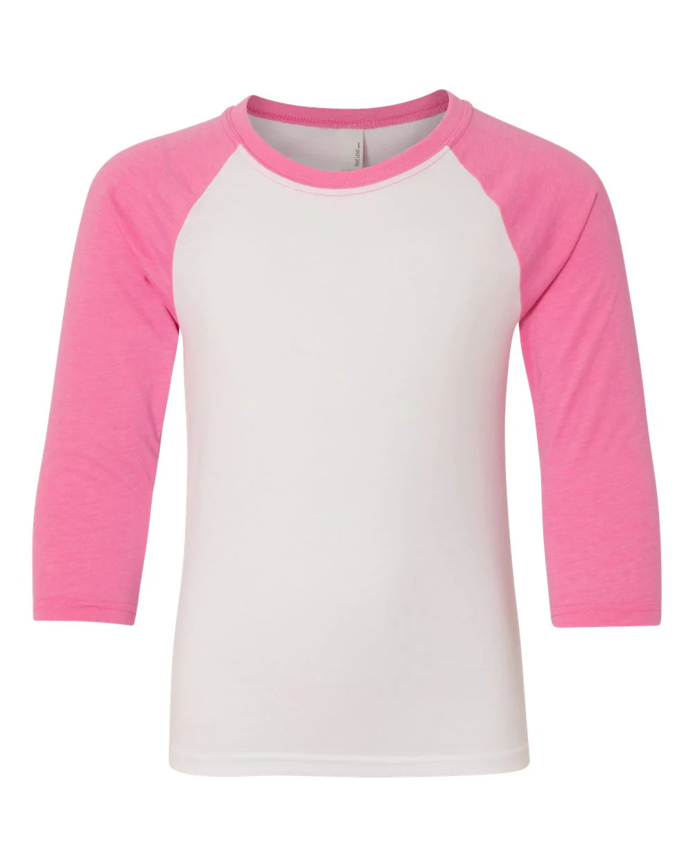 Next Level-3352-Youth CVC Three-Quarter Sleeve Raglan T-Shirt - Image 5