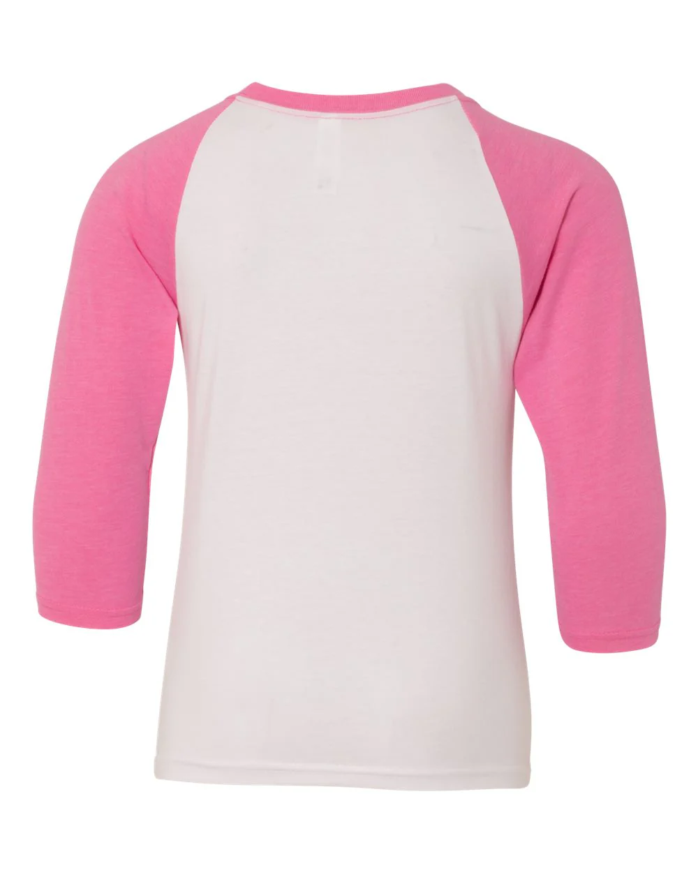 Next Level-3352-Youth CVC Three-Quarter Sleeve Raglan T-Shirt - Image 6