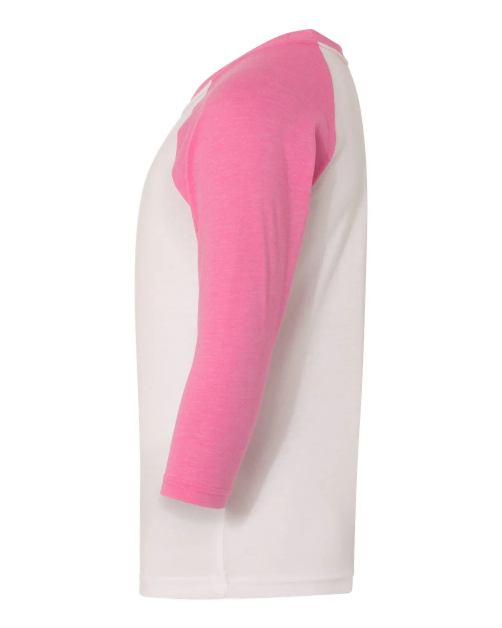 Next Level-3352-Youth CVC Three-Quarter Sleeve Raglan T-Shirt - Image 7