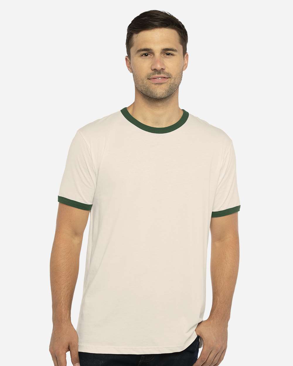 Next Level-3604-Cotton Ringer T-Shirt - Image 16