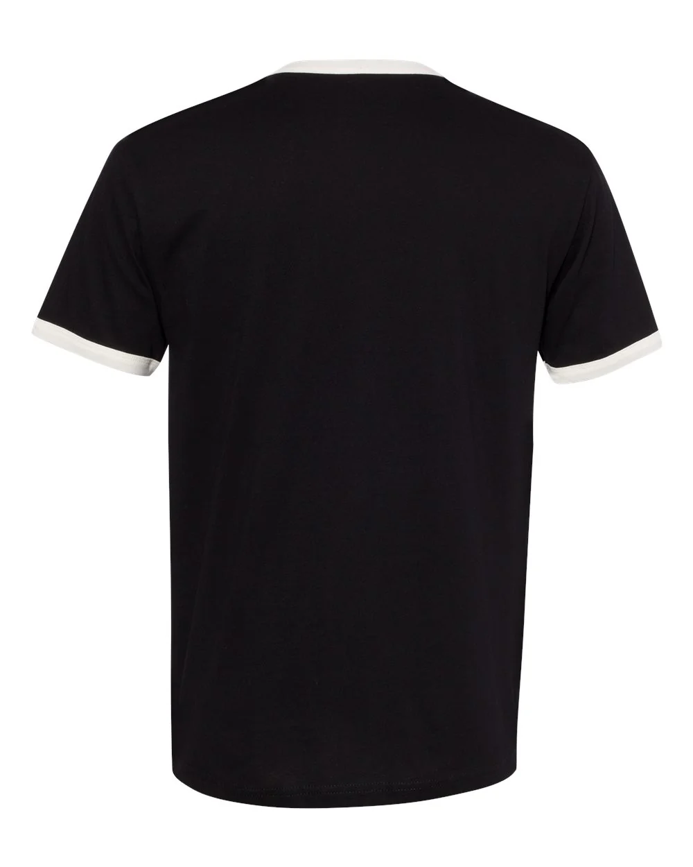 Next Level-3604-Cotton Ringer T-Shirt - Image 2