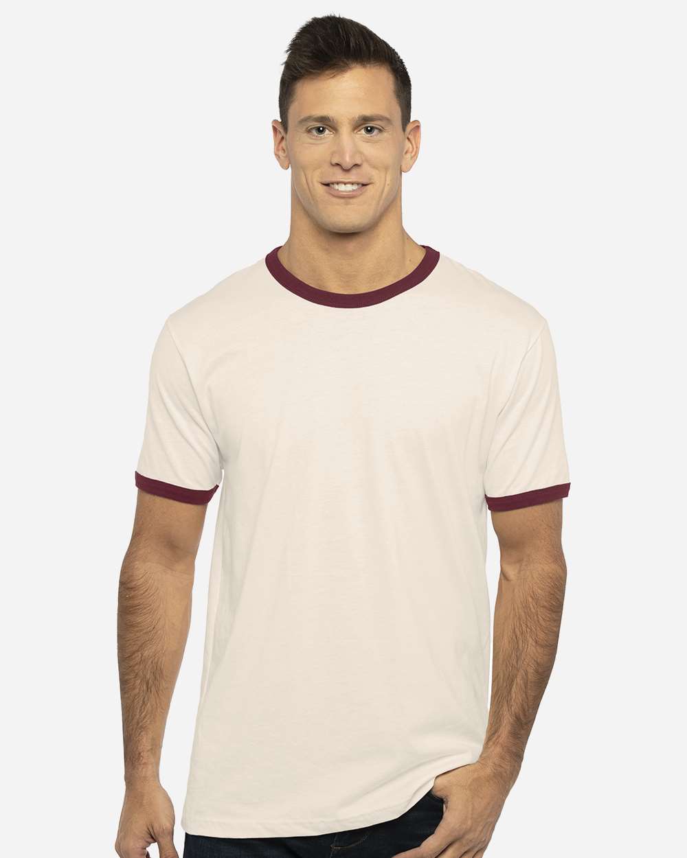 Next Level-3604-Cotton Ringer T-Shirt - Image 21