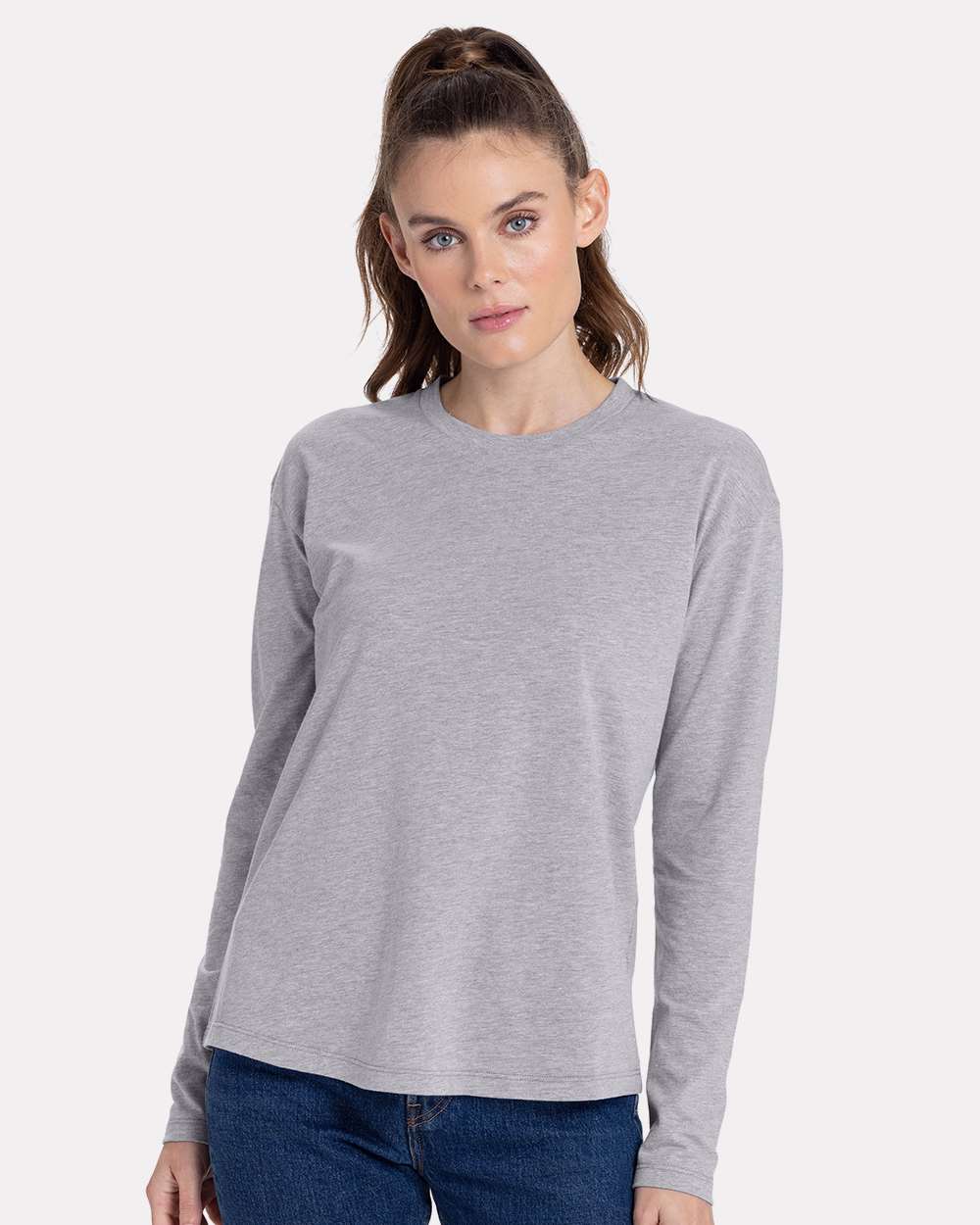 Next Level-3911-Women's Cotton Relaxed Long Sleeve T-Shirt - Image 16