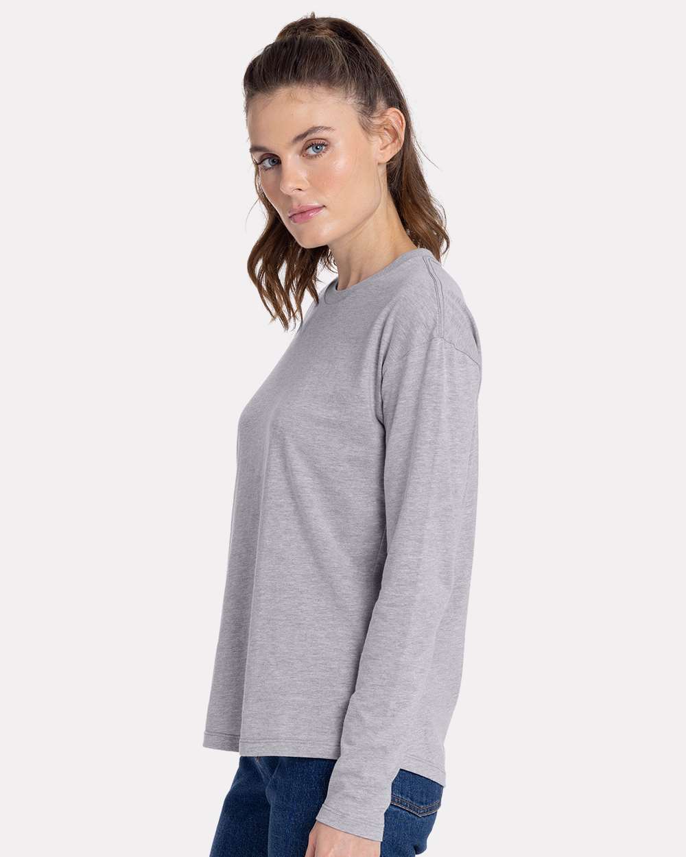 Next Level-3911-Women's Cotton Relaxed Long Sleeve T-Shirt - Image 17