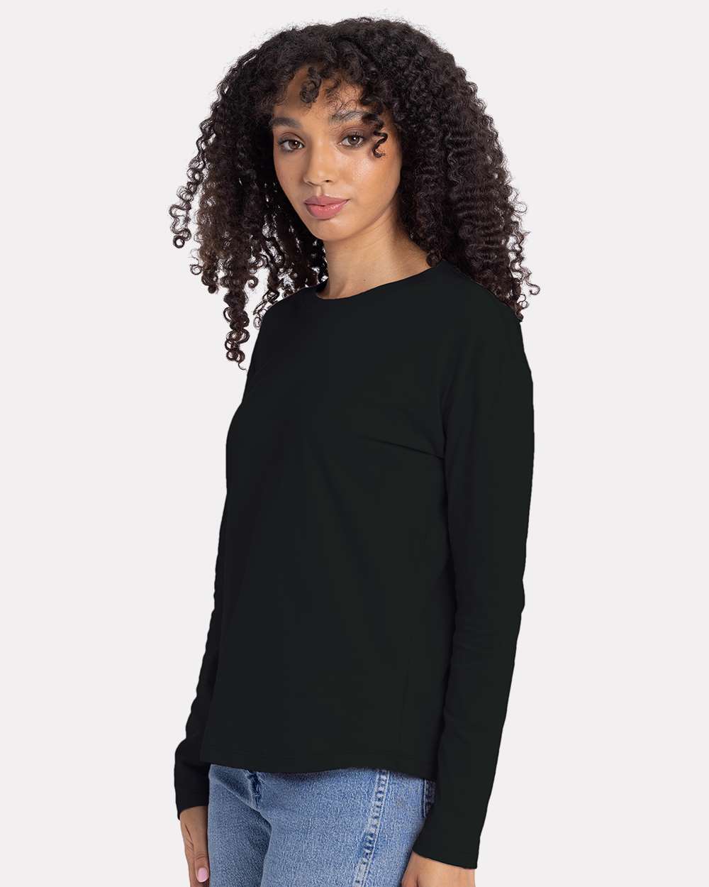 Next Level-3911-Women's Cotton Relaxed Long Sleeve T-Shirt - Image 5