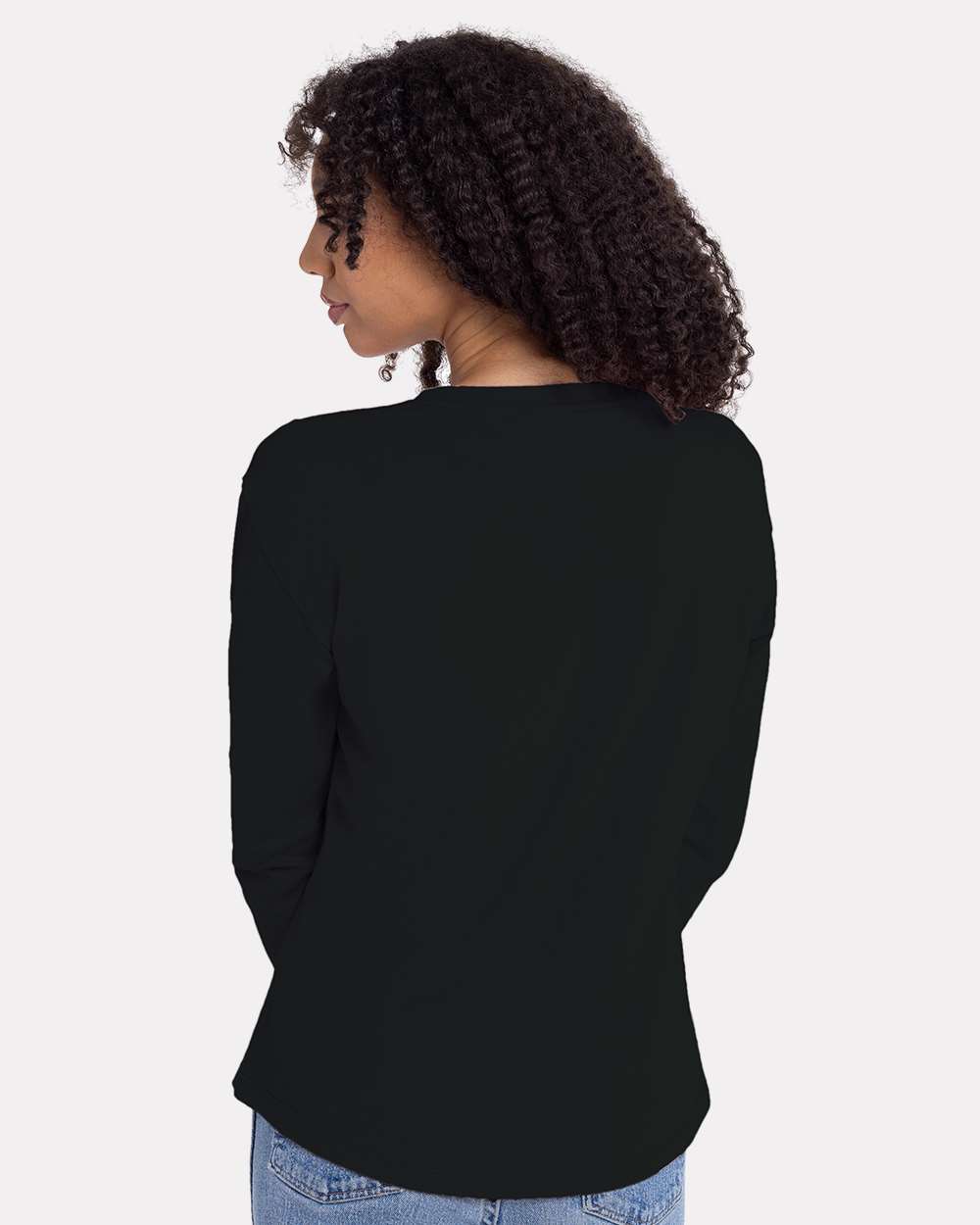Next Level-3911-Women's Cotton Relaxed Long Sleeve T-Shirt - Image 6
