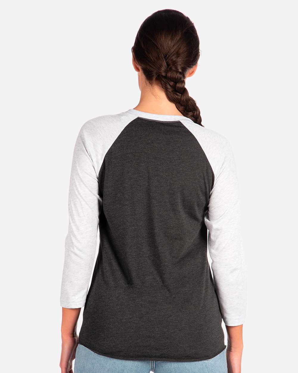 Next Level-6051-Triblend Three-Quarter Raglan T-Shirt - Image 12