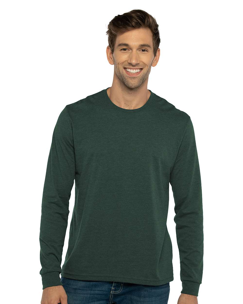 Next Level-6411-Sueded Long Sleeve T-Shirt - Image 15