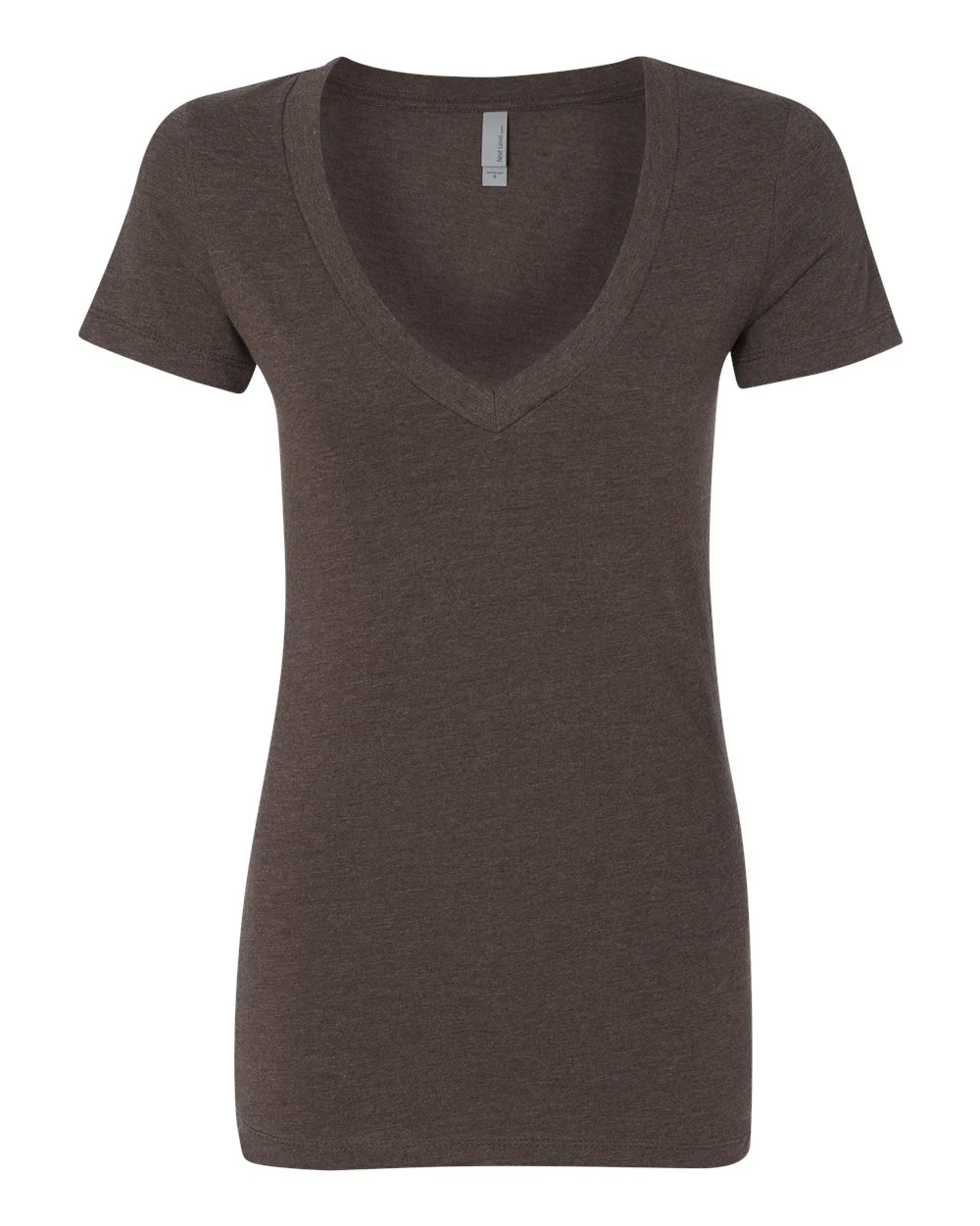 Next Level-6640-Women’s CVC Deep V-Neck T-Shirt - Image 10
