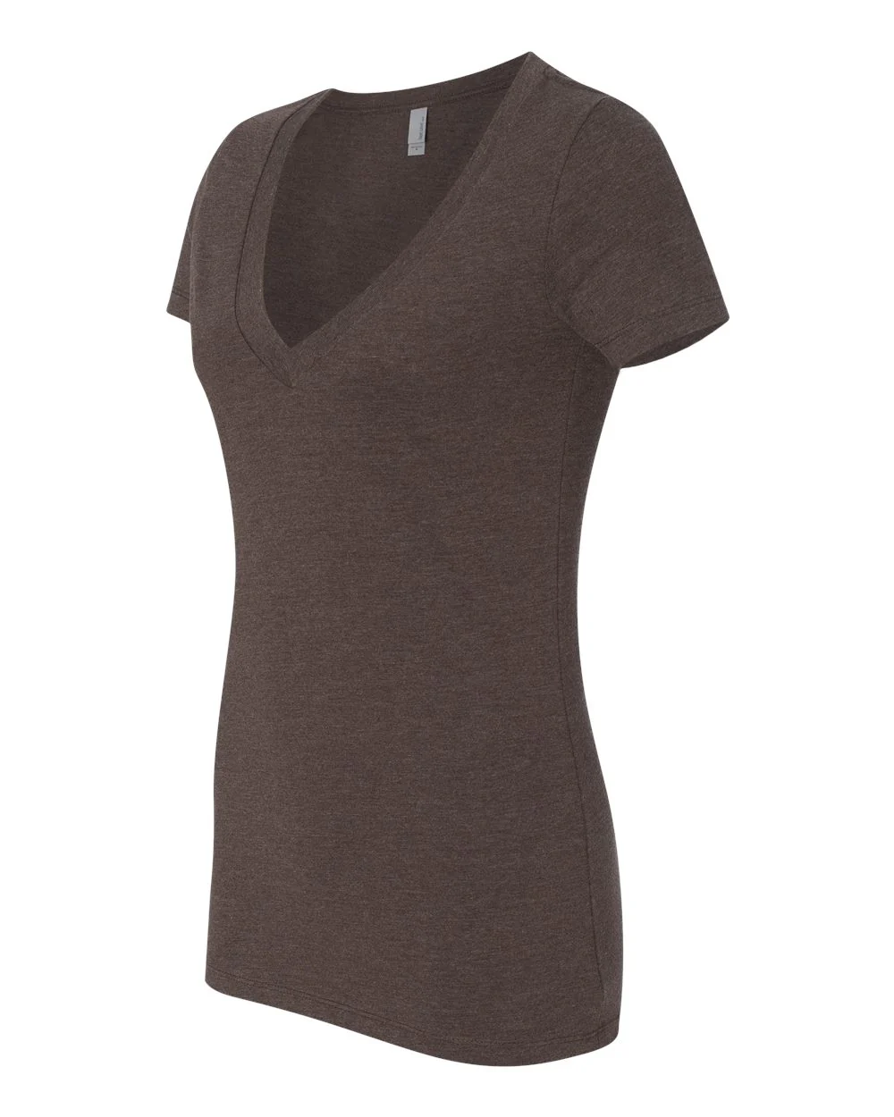 Next Level-6640-Women’s CVC Deep V-Neck T-Shirt - Image 12