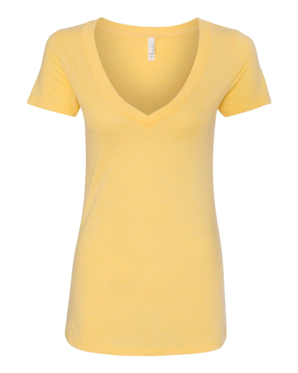 Next Level-6640-Women’s CVC Deep V-Neck T-Shirt - Image 4