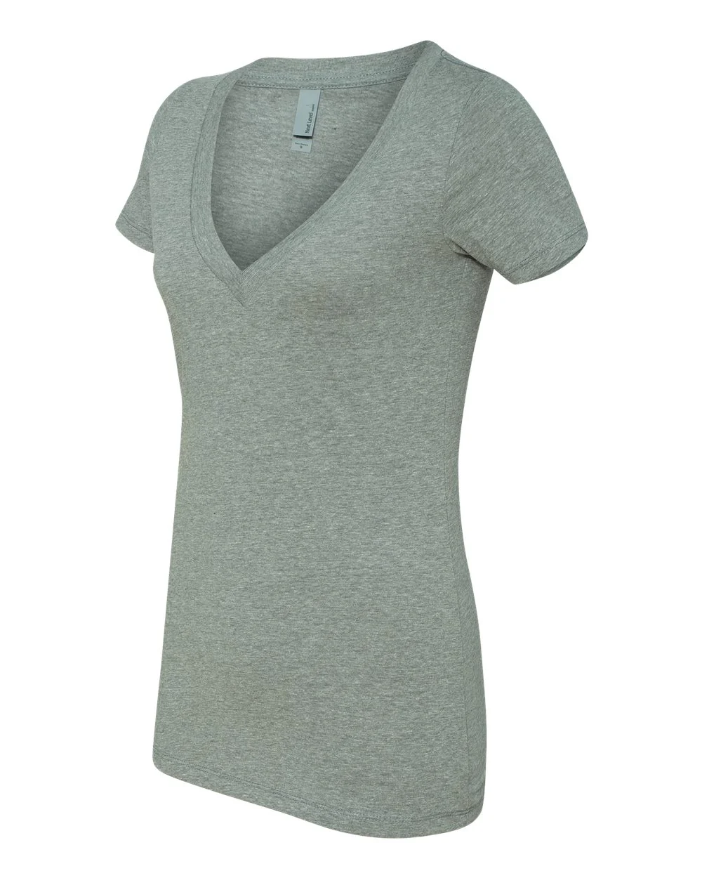 Next Level-6640-Women’s CVC Deep V-Neck T-Shirt - Image 9