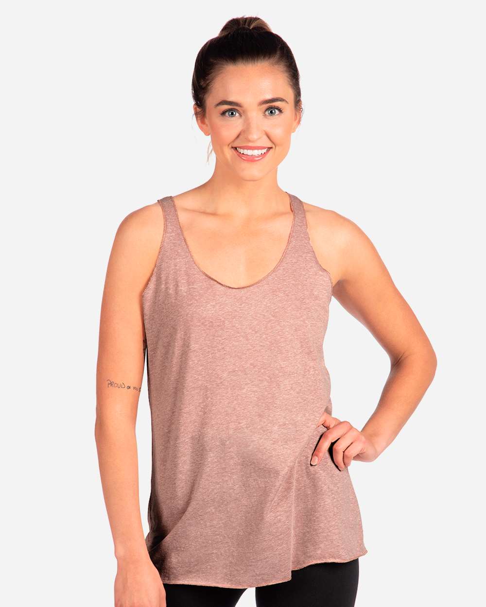 Next Level-6733-Women’s Triblend Racerback Tank - Image 11