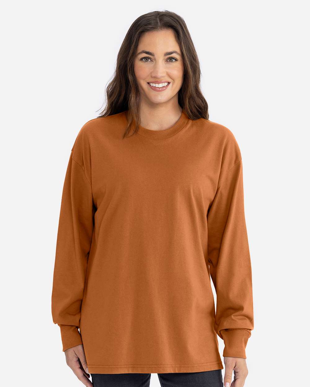 Next Level-7211-Heavyweight Long Sleeve T-Shirt - Image 17