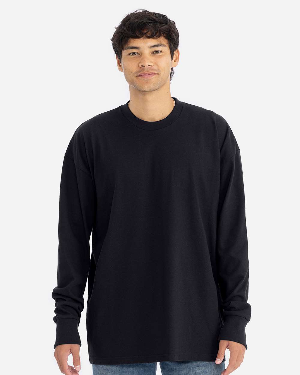 Next Level-7211-Heavyweight Long Sleeve T-Shirt - Image 4