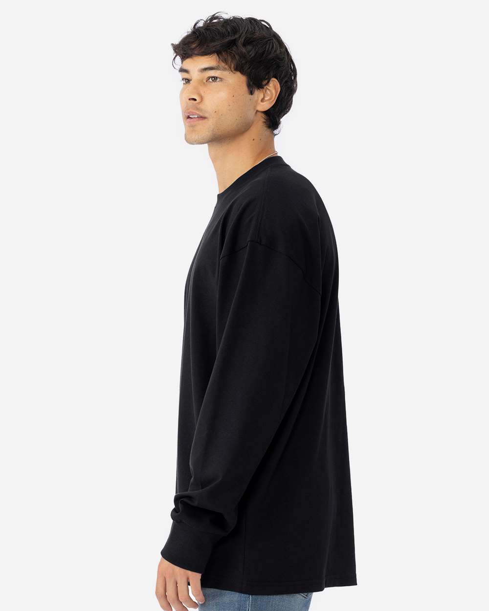 Next Level-7211-Heavyweight Long Sleeve T-Shirt - Image 5