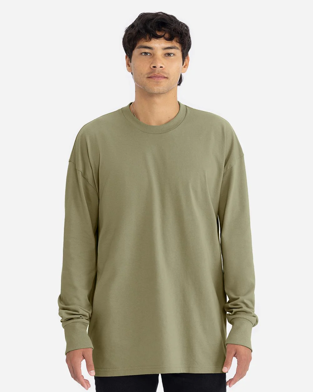 Next Level-7211-Heavyweight Long Sleeve T-Shirt - Image 7