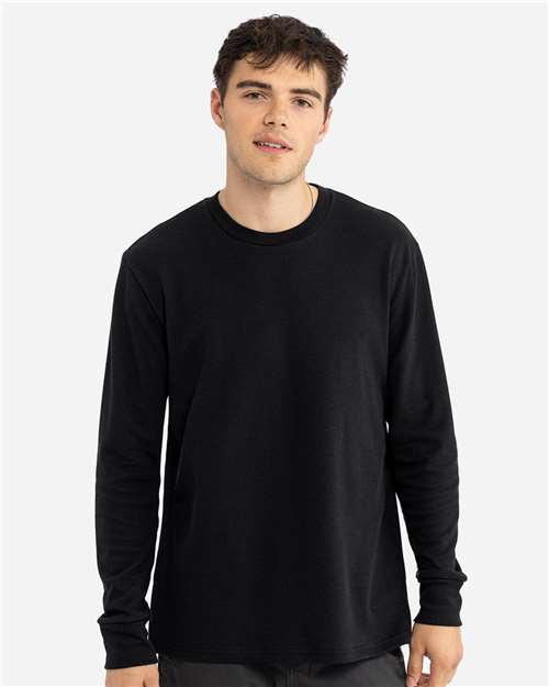Next Level-8211-Unisex Ideal Thermal Long Sleeve T-Shirt - Image 7
