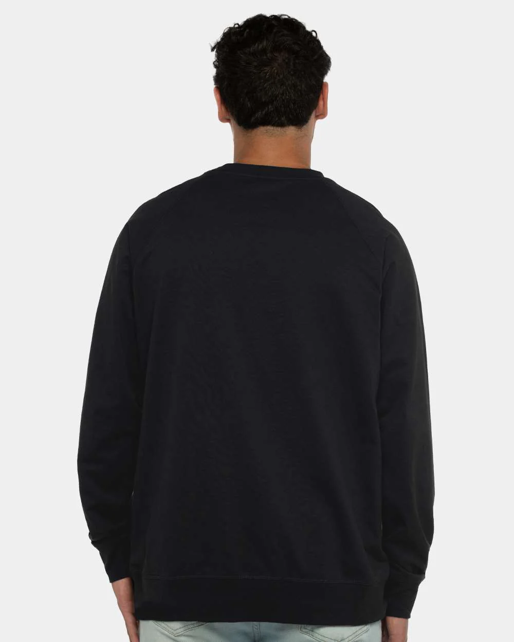 Next Level-9000-Laguna Raglan Crewneck Sweatshirt - Image 5