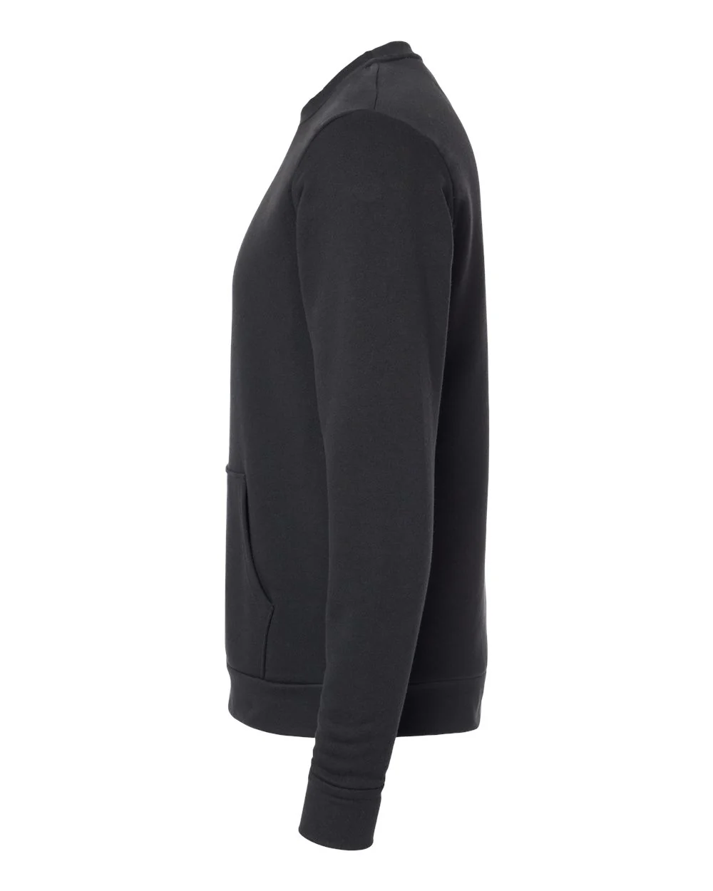 Next Level-9001-Santa Barbara Pocket Crewneck Sweatshirt - Image 3