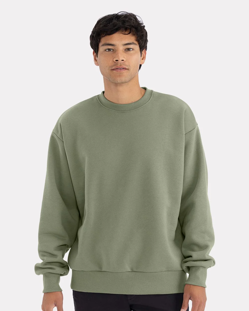 Next Level-9007-Heavyweight Crewneck Sweatshirt - Image 2