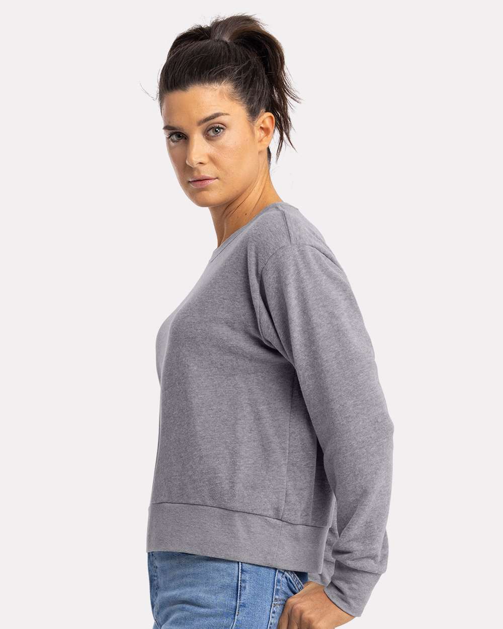 Next Level-9084-Women's Laguna Sueded Sweatshirt - Image 15