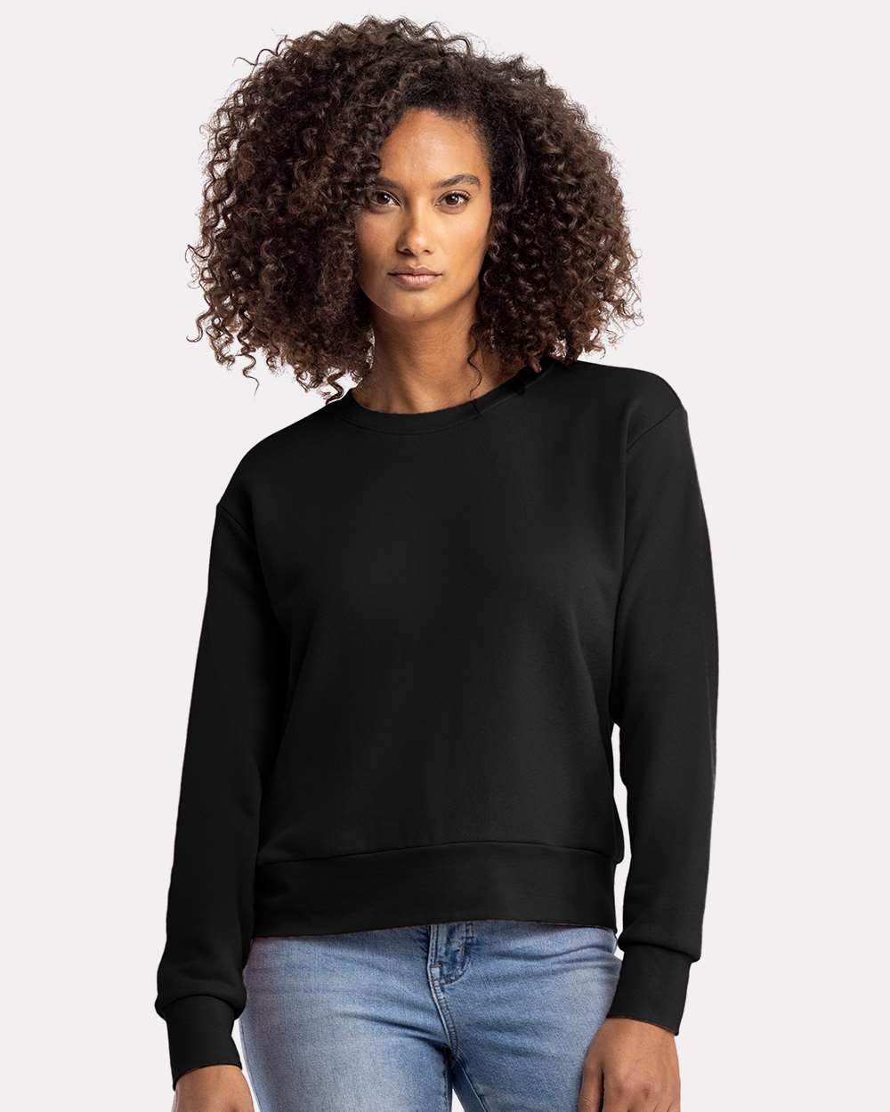 Next Level-9084-Women's Laguna Sueded Sweatshirt - Image 3