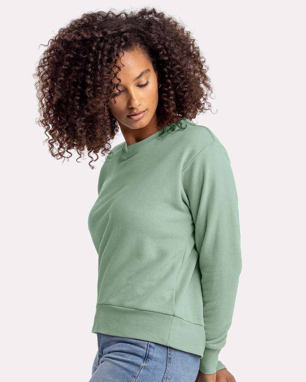 Next Level-9084-Women's Laguna Sueded Sweatshirt - Image 30
