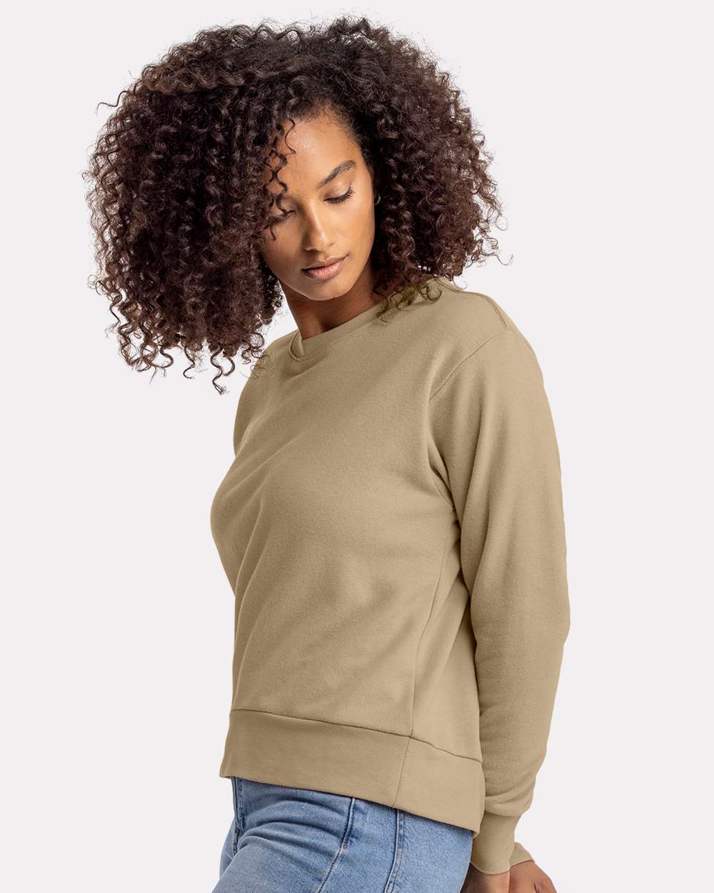 Next Level-9084-Women's Laguna Sueded Sweatshirt - Image 35