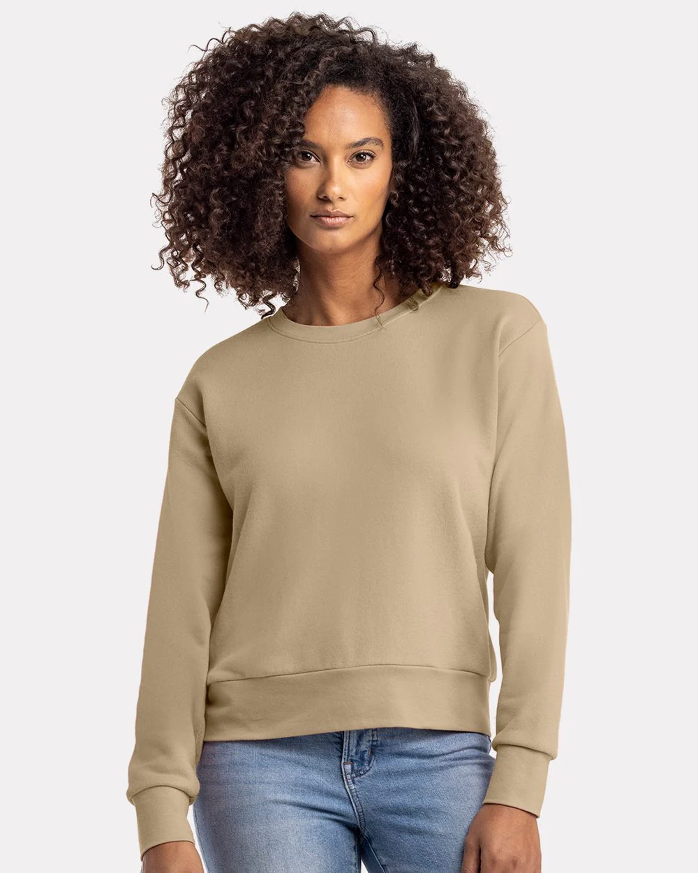 Next Level-9084-Women's Laguna Sueded Sweatshirt - Image 6