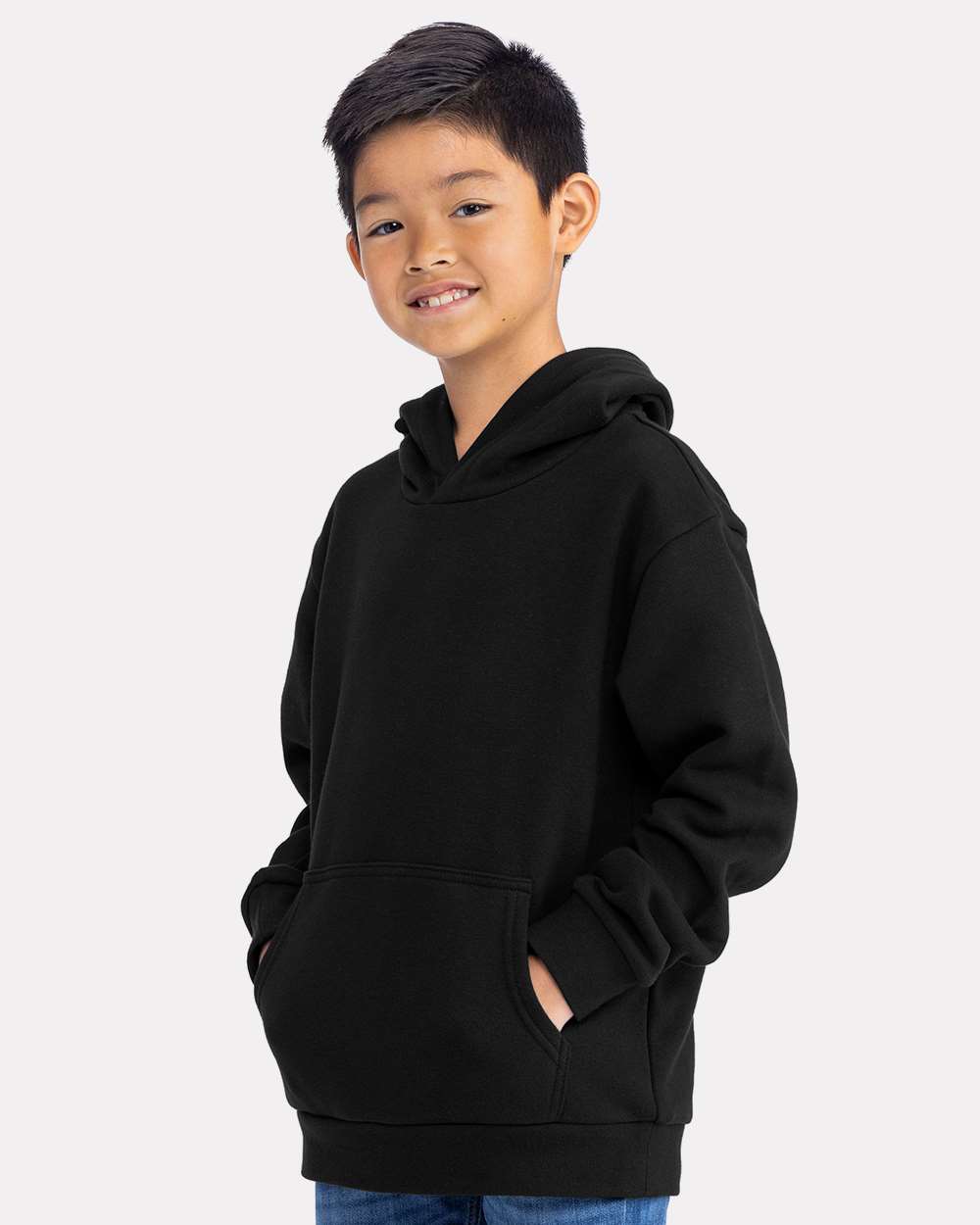 Next Level-9113-Youth Fleece Hoodie - Image 4