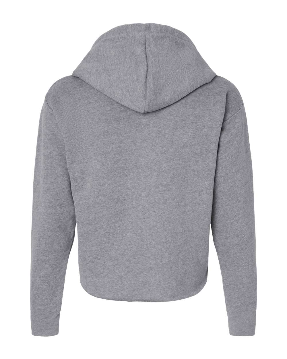 Next Level-9384-Women's Laguna Sueded Raw Edge Crop Hoodie - Image 13