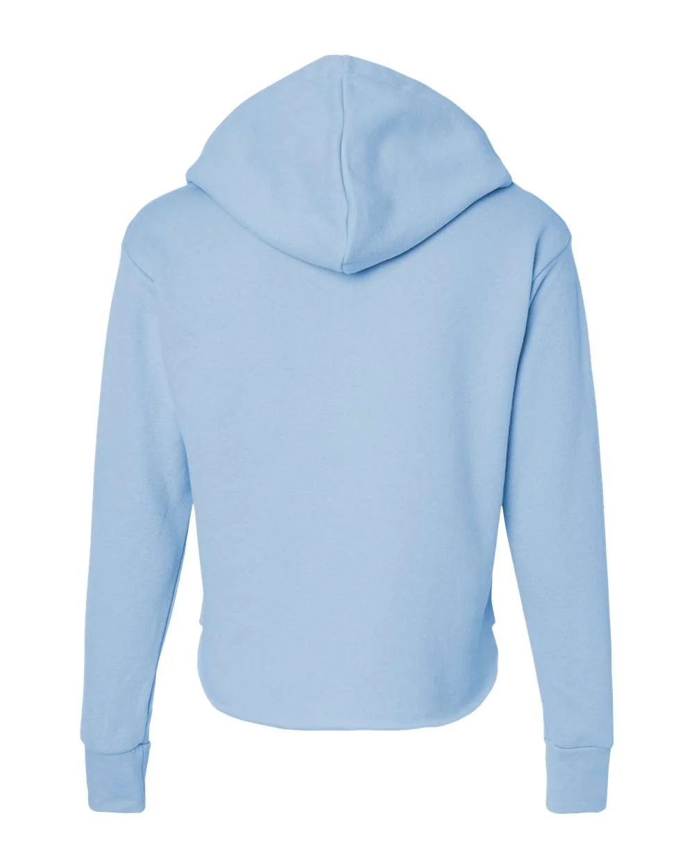 Next Level-9384-Women's Laguna Sueded Raw Edge Crop Hoodie - Image 29