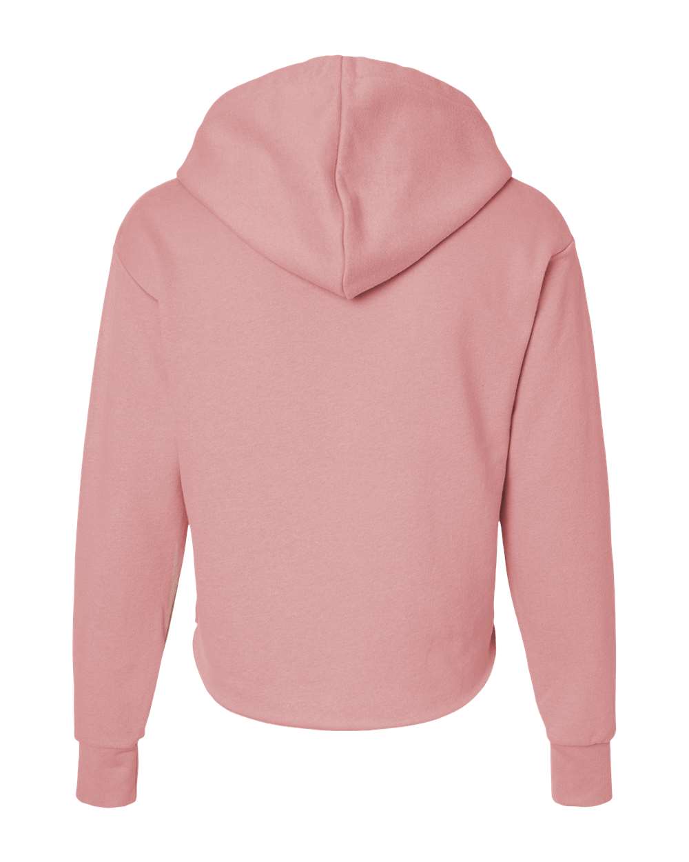 Next Level-9384-Women's Laguna Sueded Raw Edge Crop Hoodie - Image 8