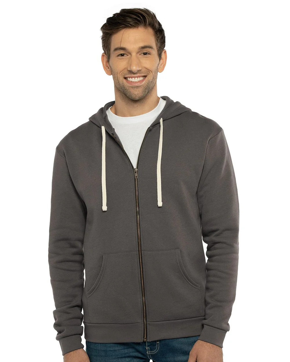 Next Level-9602-Santa Barbara Full-Zip Hoodie - Image 3