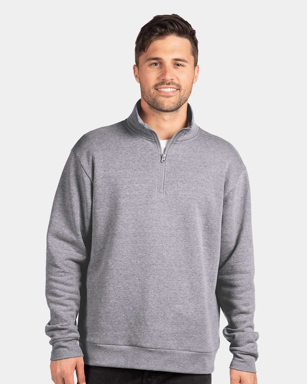 Next Level-9643-Fleece Quarter-Zip Pullover - Image 10