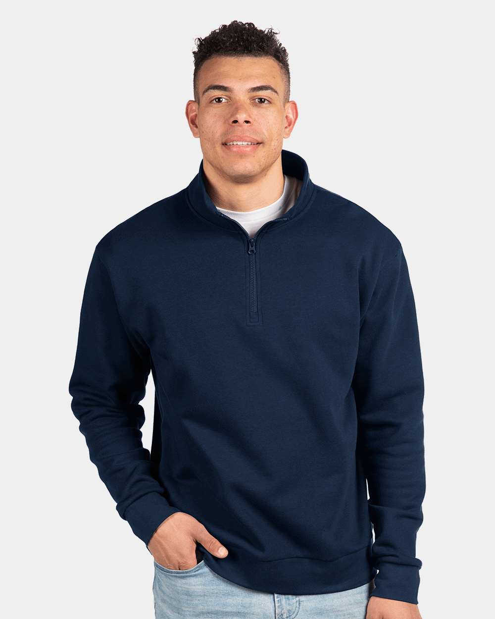 Next Level-9643-Fleece Quarter-Zip Pullover - Image 15