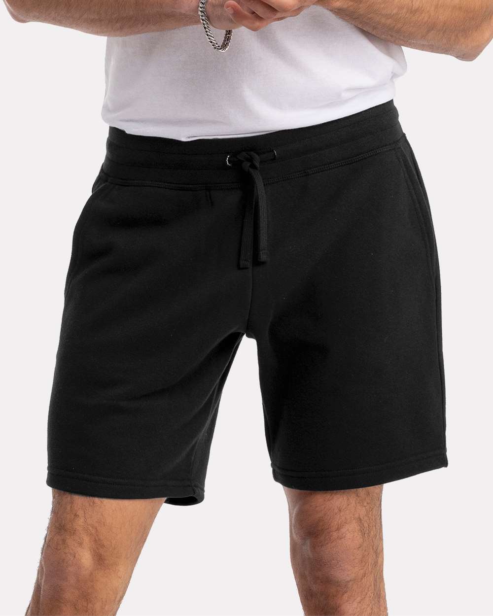 Next Level-9903-Fleece Sweat Shorts - Image 3