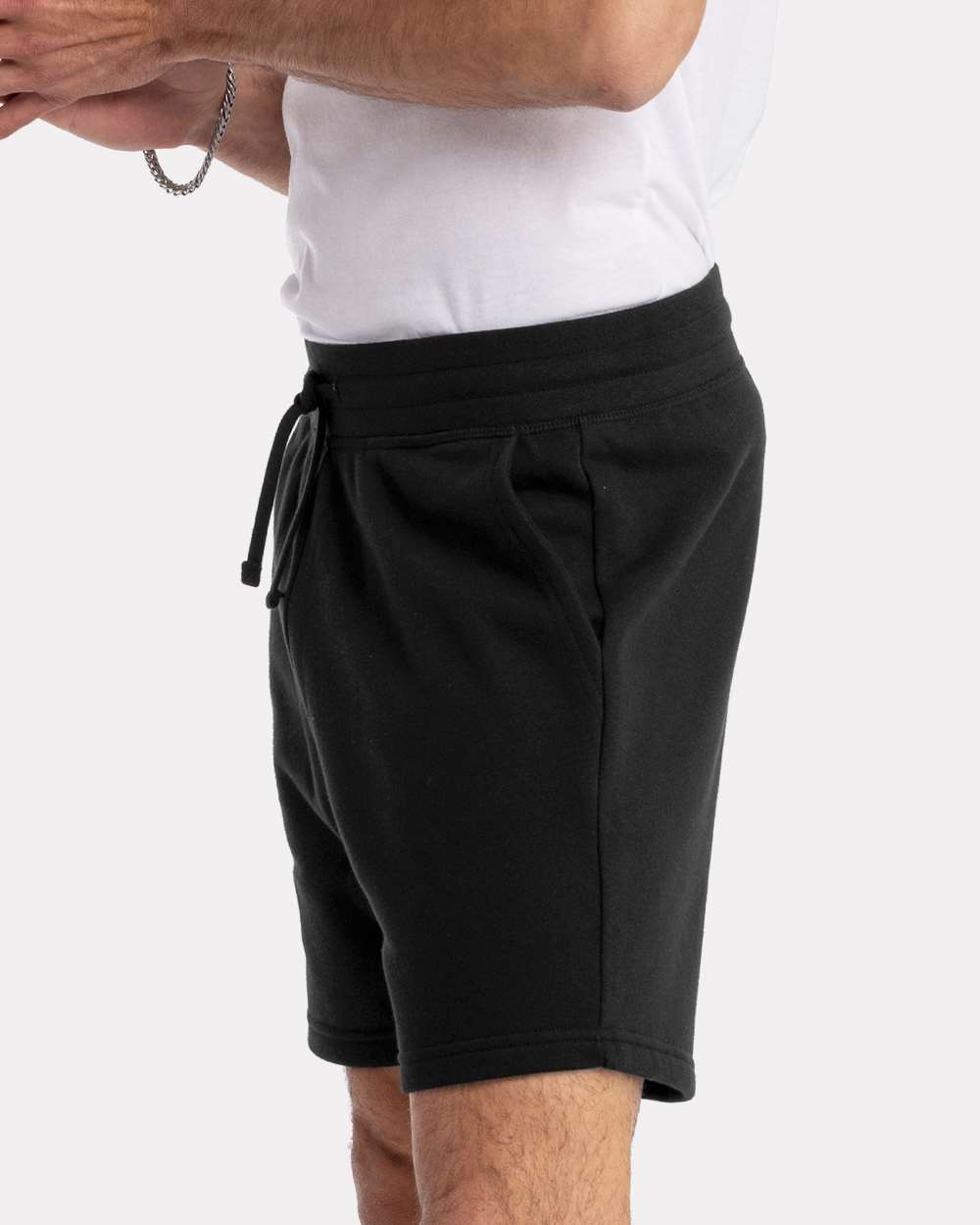 Next Level-9903-Fleece Sweat Shorts - Image 4