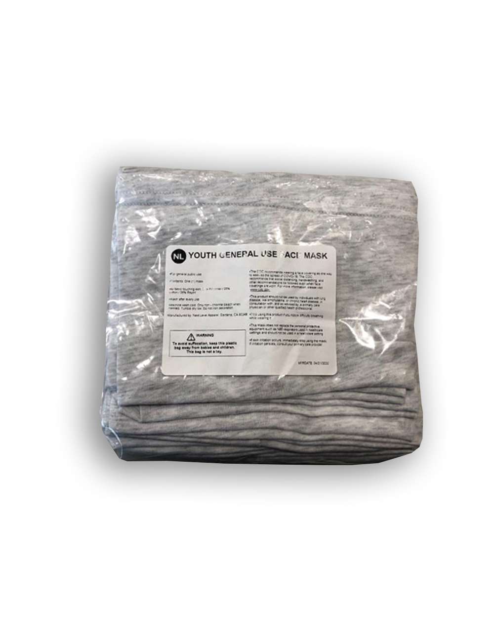 Next Level-MG107-Youth General Use Neck Gaiter - Image 3