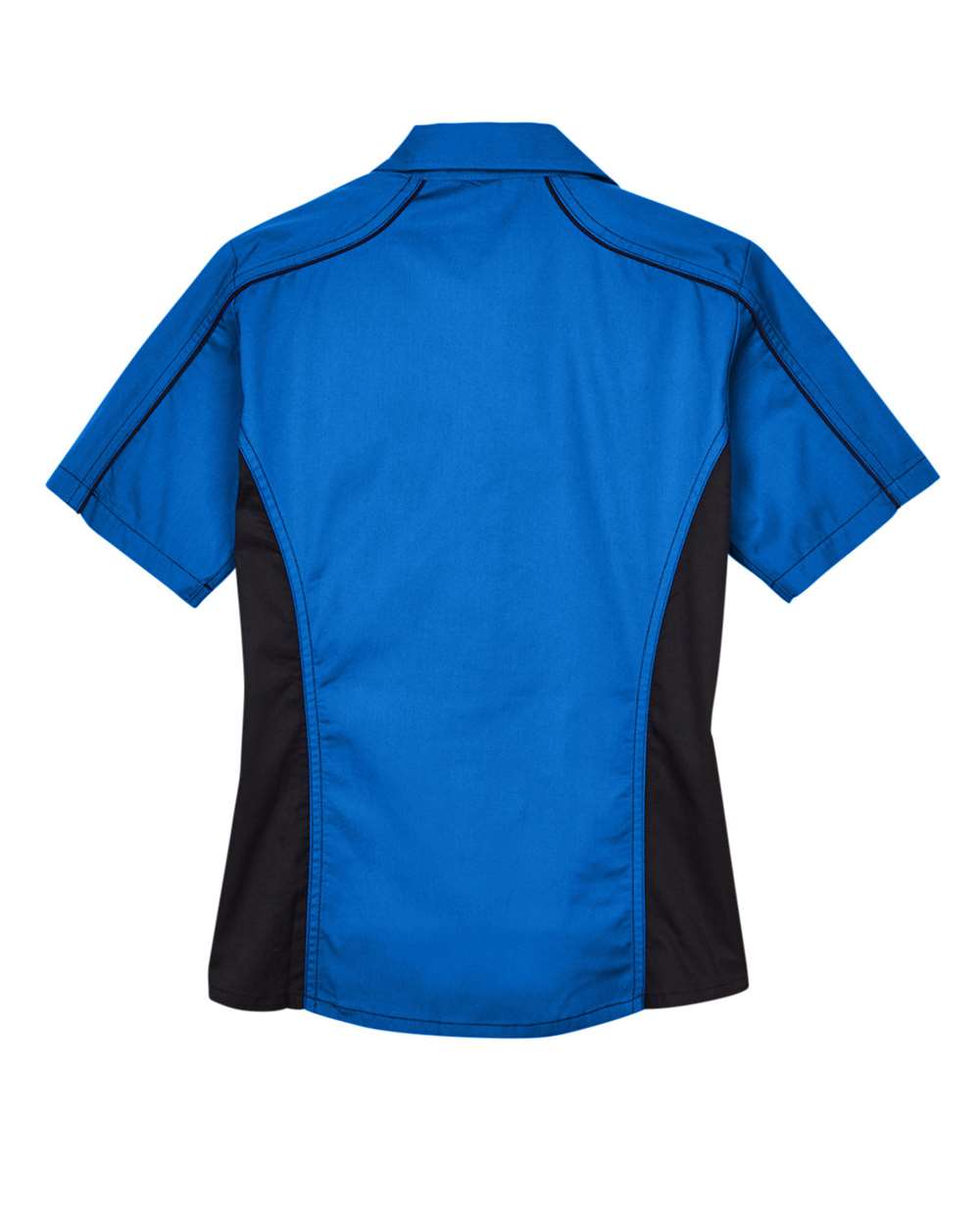 North End-77042-Women's Fuse Colorbloack Twill Short Sleeve Shirt - Image 13