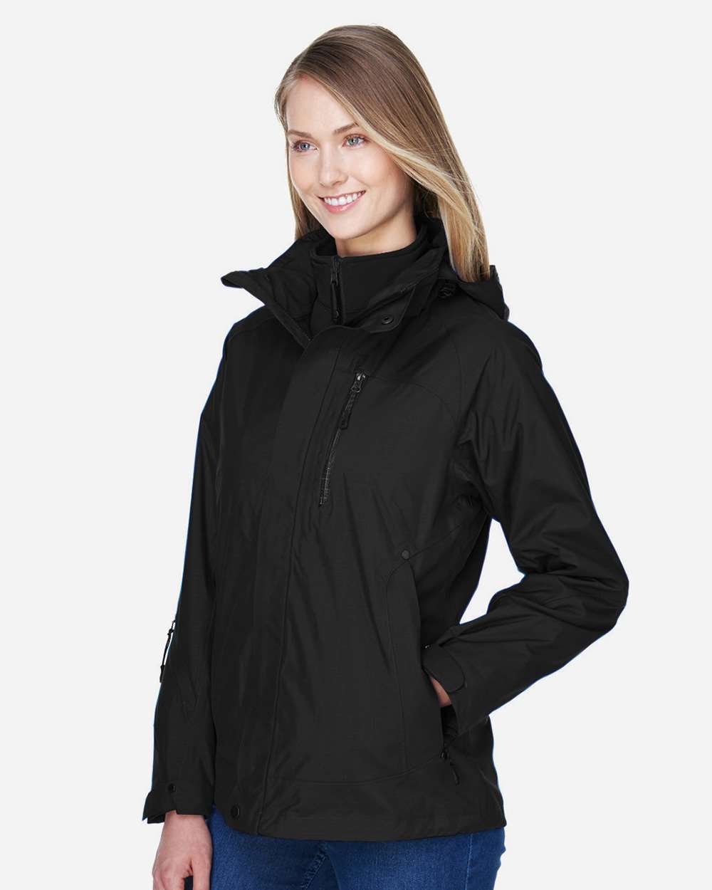 North End-78178-Women's Caprice 3-in-1 Jacket with Soft Shell Liner - Image 4