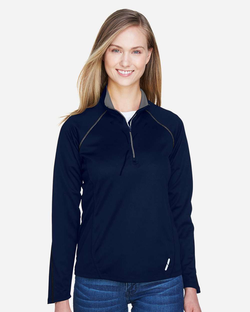 North End-78187-Women's Radar Quarter-Zip Pullover Performance Top - Image 19