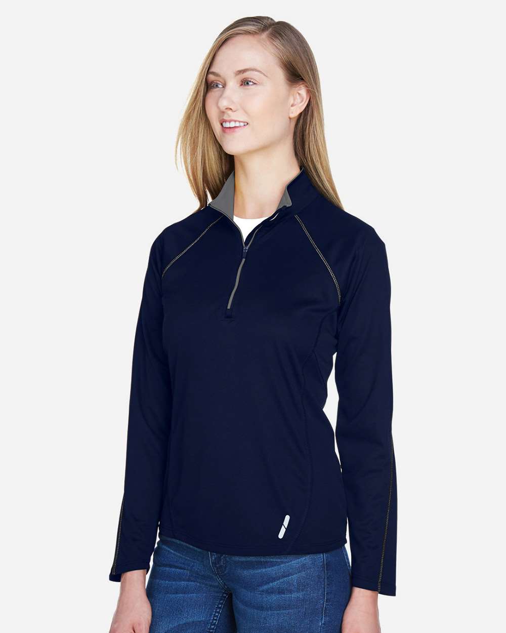 North End-78187-Women's Radar Quarter-Zip Pullover Performance Top - Image 20